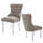 Velvet Tufted Upholstered Parsons Dining Room Chair-107726644
