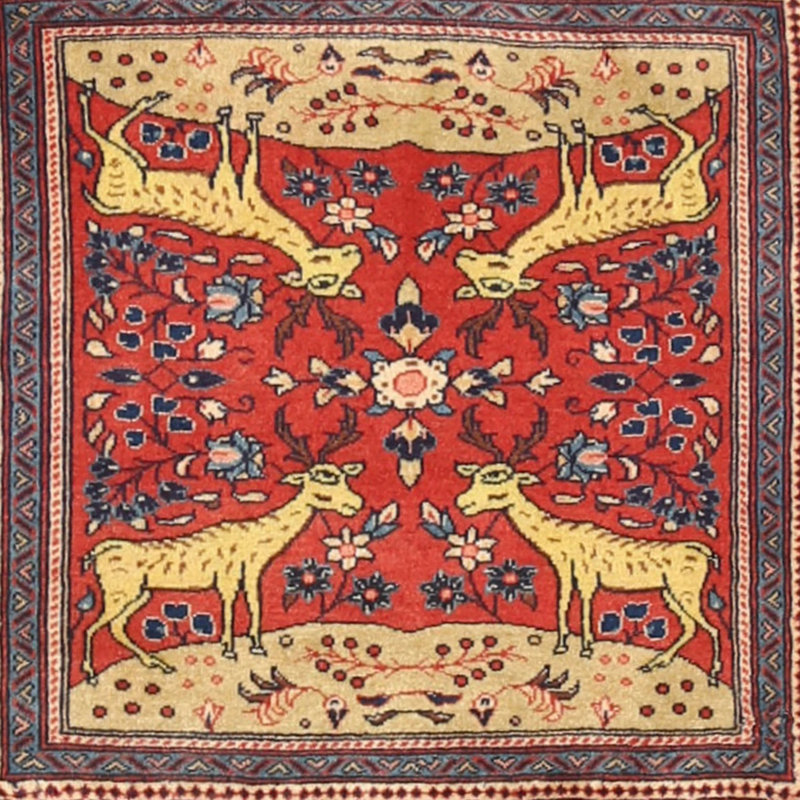 Oriental Indoor Rug, Round 7'