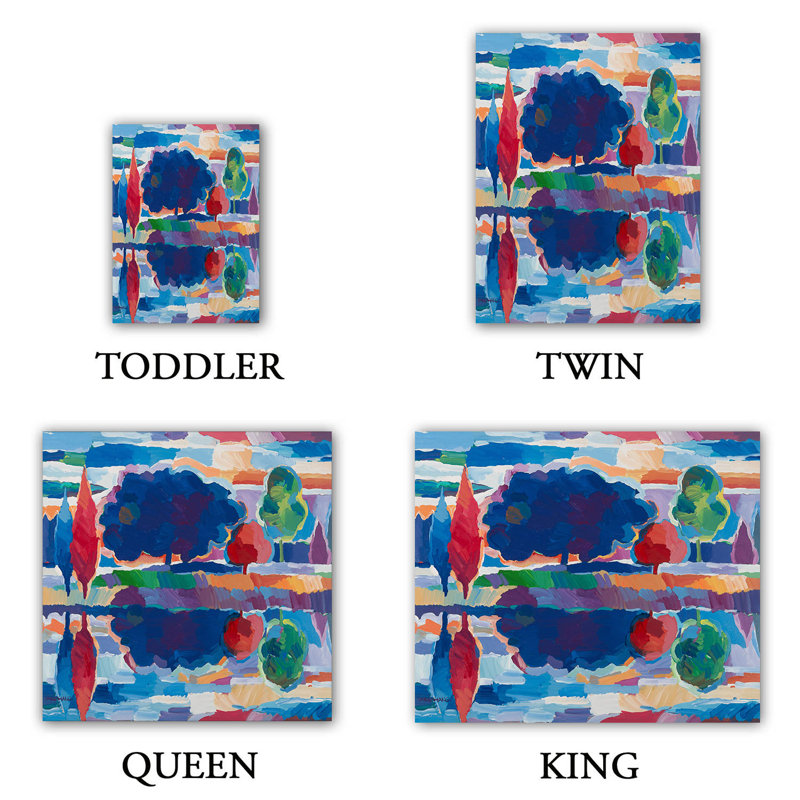 Ensemble de housse de couette majesté, 1 housse de couette grand + 2 taies standards