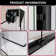 55" - 59'' W x 72'' H Double Sliding Door Semi-Frameless Shower Door With Two Towel Bars