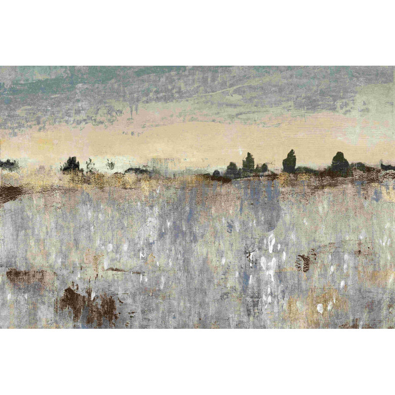 Atmosphère grise II, H 12 po x l 18 po