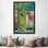 Moon Door - Wall Art Print - Framed Canvas