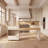 Rolling Kitchen Island With Extendable Dining Table-1484177744