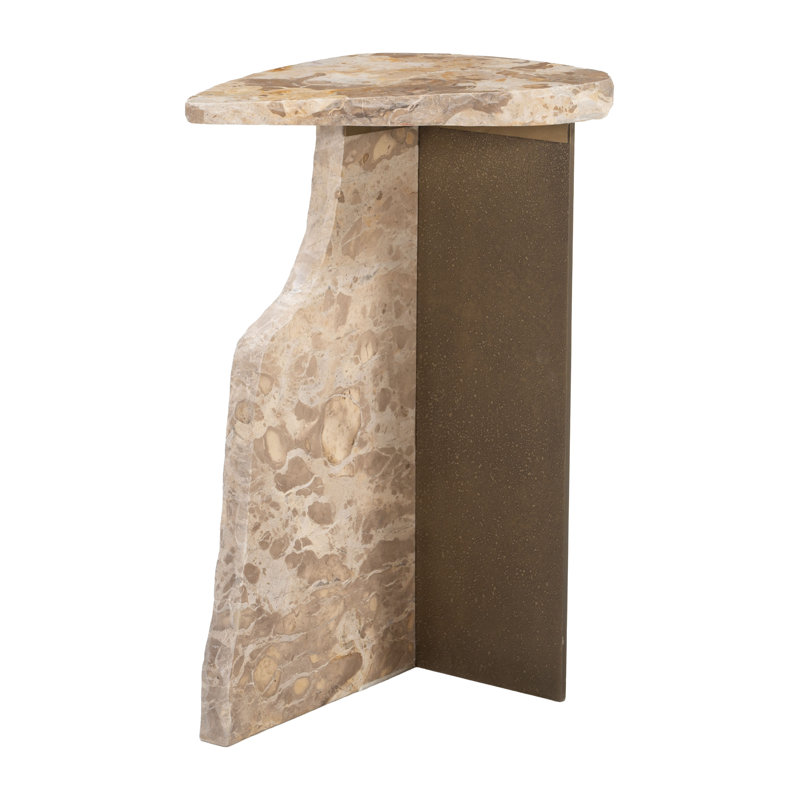 Surya Side Table, Beige
