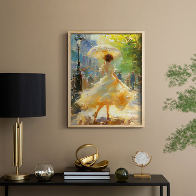 «WOMEN Series DCCCLV III», reproduction encadrée - bois massif