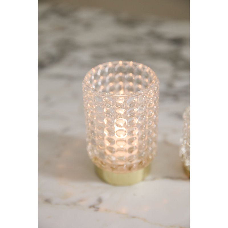 Millot Votive, H 5 po x l 3,50 po x P 3,50 po