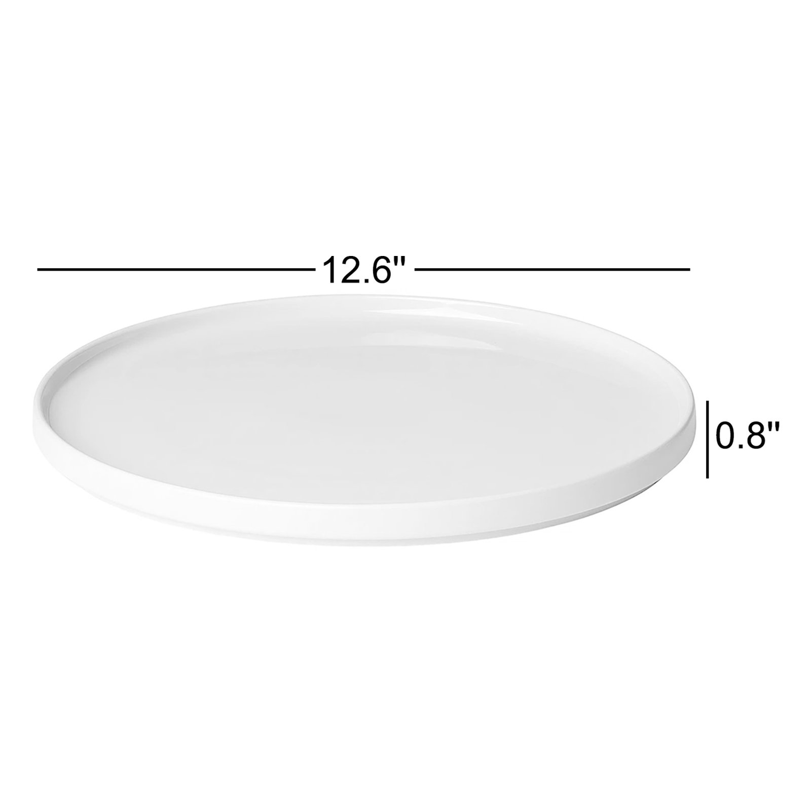 blomus Pilar Stoneware Platter, Agave Green