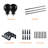 Domynique Adjustable 2.65'' Single Curtain Rod-1724715507-1724715511