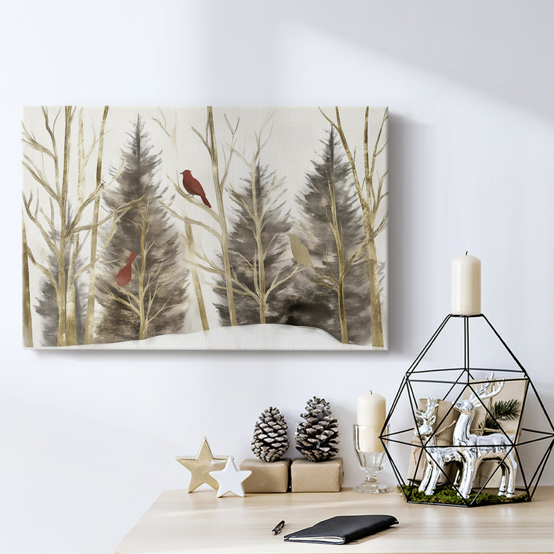 Christmas Holiday Arts - Toile tendue avec châssis, H 16 po x l 24 po