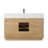Liles Single Wide Vanity-Satin Light Wash Oak-498780169