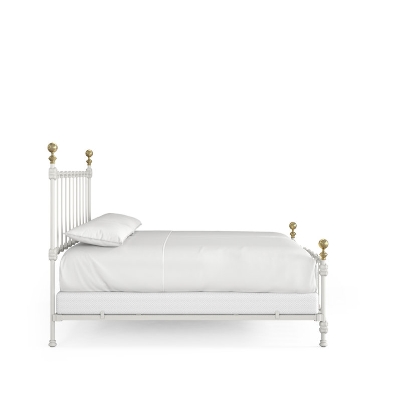 151 Palatial Bed | Complete Standard, Matte White, King