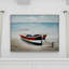 «Coastal» - Peinture sur bois encadrée