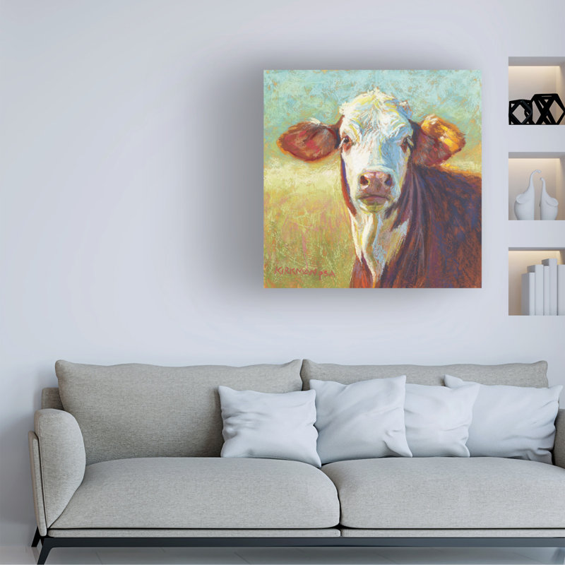 Wrapped Canvas Wall Art - Rita Kirkman 'Tater' Wall Art for Living Room, Bedroom, or Office Décor  - 35x35