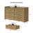 56.4"W Modern 6-Drawer Dresser-221922201