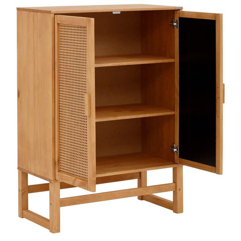 Eagarville 2 -Door 2 -Shelf, Stain Wax