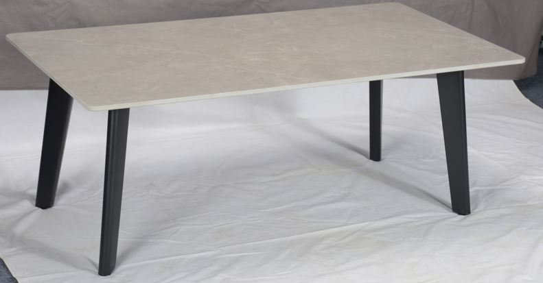 Cloverdales Four Leg Coffee Table, Tan