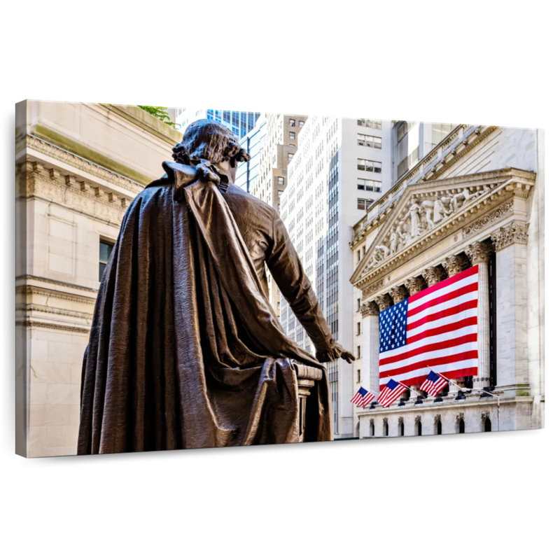 Lilie Wall Street New York Stock Exchange, 30" H x 45" W