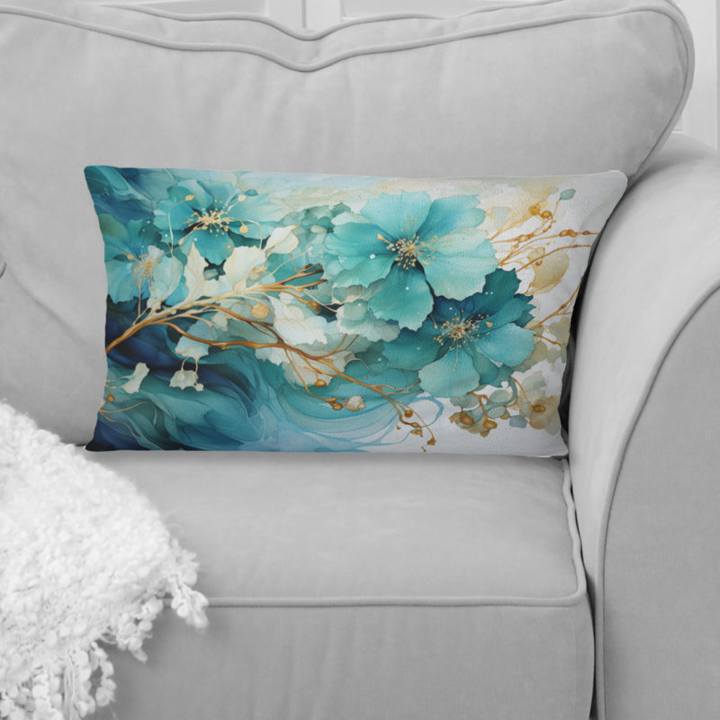 Coussin Teal