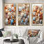 «Beach Photo Seashell Collage I», 3 pièces sur toile-22824396-22824398