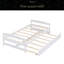 Twin Size Platform Bed With Twin Size Trundle-1845028614