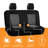 Ultra Modern Quilted Leatherette Seat Covers Full Set-87289366