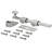 Heavy Duty Solid Brass Dutch Door Bolt-87332397-87332398