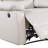 Eilbra Beige Synthetic Leather Power Motion Recliner-1266758723
