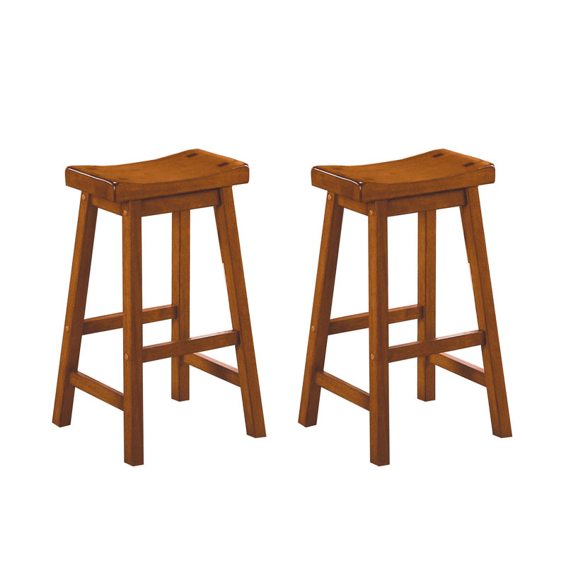 Justinian Counter Stool, Walnut, Bar Stool (29” Seat Height)