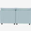 Salon modulaire de salon avec rangement et canapé-lit, 2 pièces en chenille pour l'intérieur-1514971462-1514971460