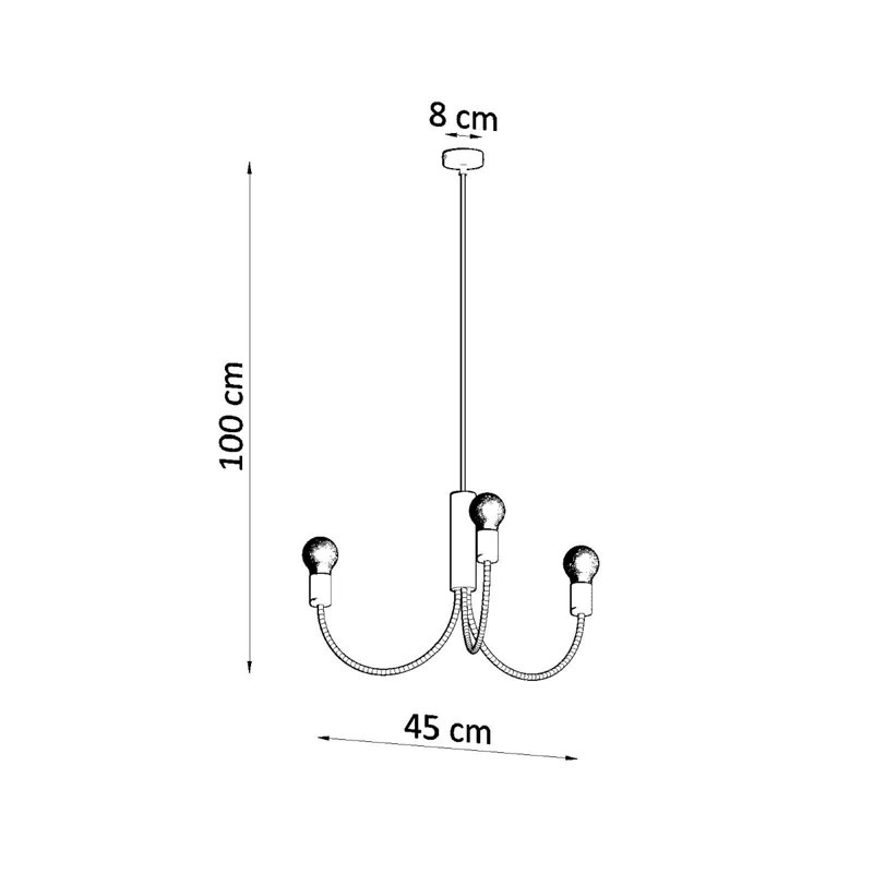 Shehata 3 - Light Sputnik Chandelier