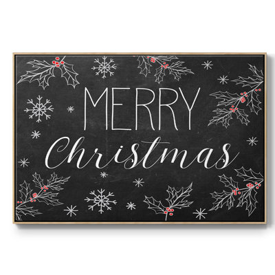 Tableau noir «Merry Christmas»