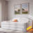 Upholstered Daybed With Led Belt And 3 Drawers-239623799