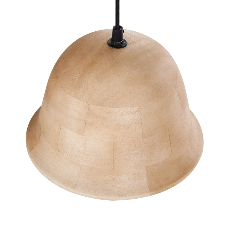 1 - Light Natural Single Pendant