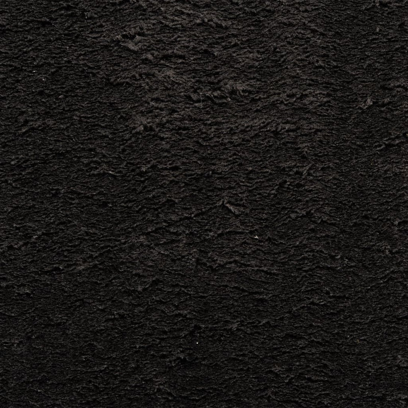 Rug "HUARTE" Short Pile Soft and Washable Black, Rectangle 160 x 230cm