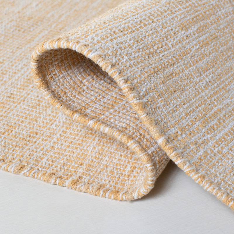 Tapis en coton à tissage plat Linus, Rectangle de 5 pi x 8 pi