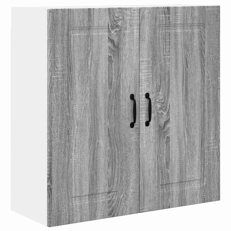 Vidaxl Kitchen Wall Cabinet Sonoma Oak 60 X 31 X 80 Cm Engineered Wood, Grey Sonoma, 80cm H x 80cm W x 31cm D
