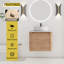 Meuble-lavabo mural Chanson