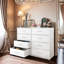 Armoire de rangement moderne à 8 tiroirs-1803929407