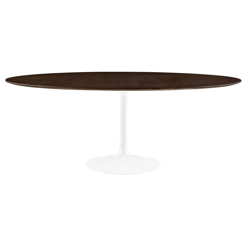 Table de salle à manger Lippa, Cerise noyer