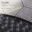 Luxury Double Brushed Microfiber Reversible Duvet Cover Set with Zipper Closure and Corner Ties-122580116