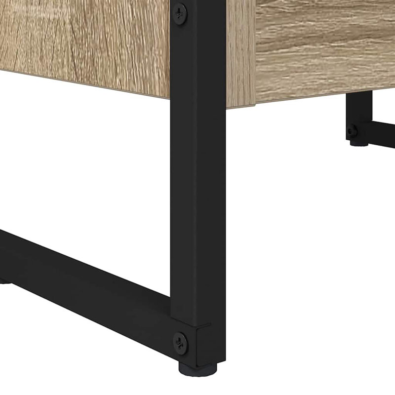Steel Book Cabinet Bookcase, (4 Shelves) 155cm. H x 40cm. W x 30cm. D, Sonoma