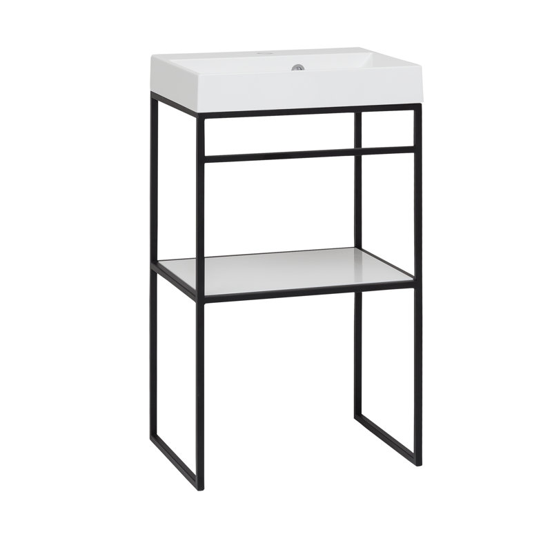 Moris 50 mm Freestanding Single Vanity with Vessel Basin