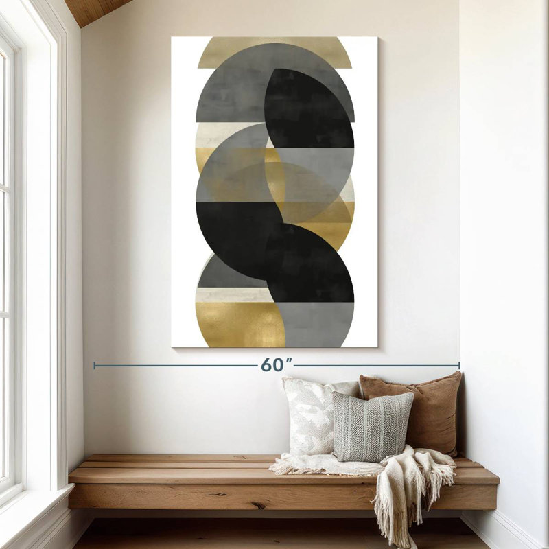 Avery Layered II, 51" H x 34" W