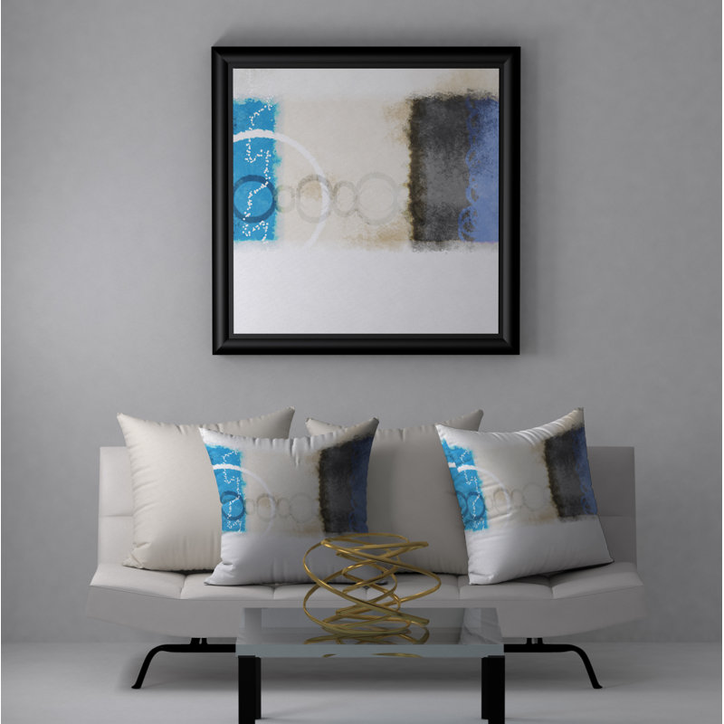 Reversible Throw Pillow, 20" x 20"