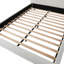 Lit plateforme en tissu bouclé Boucle-617684679-617684678