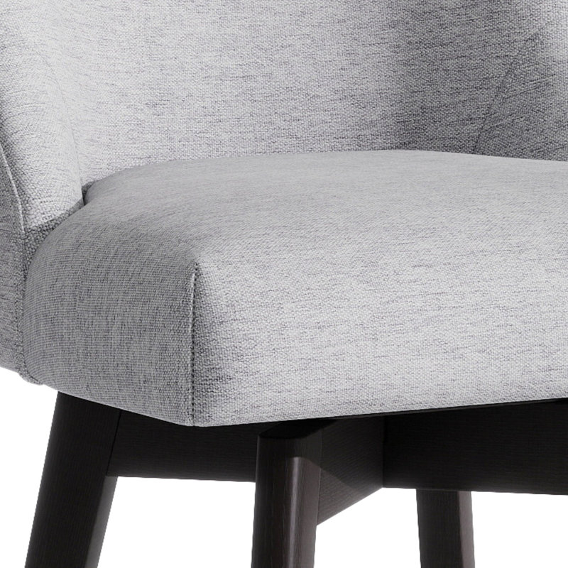 26'' Swivel Bar Counter Stool, Gray