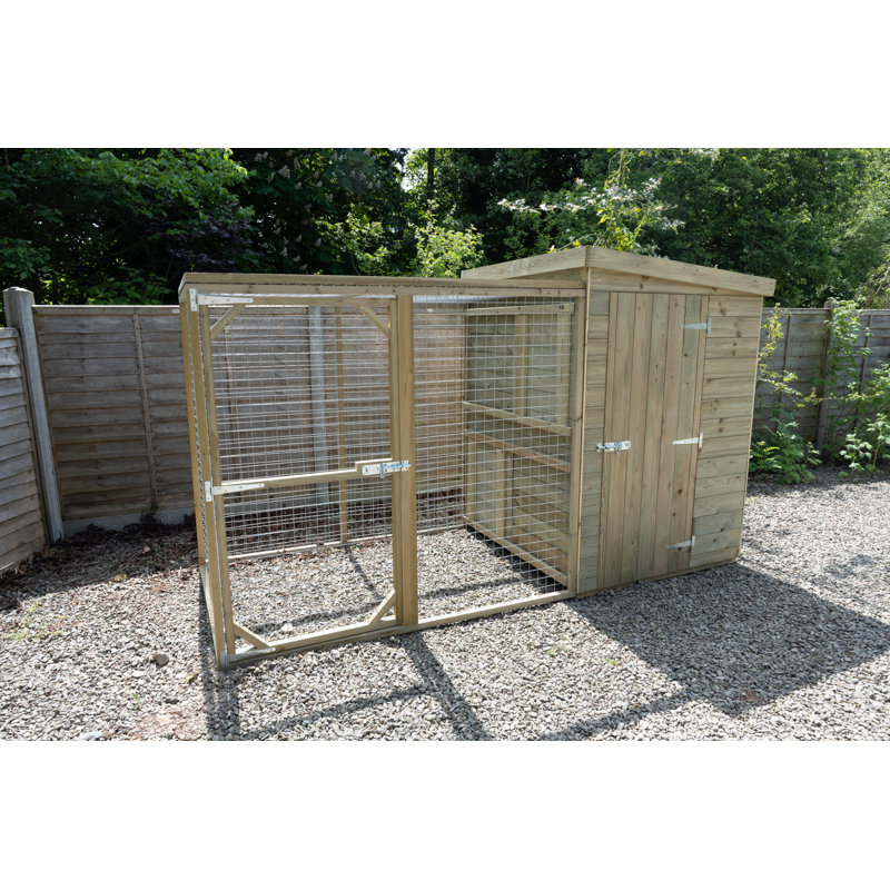169.8cm H Wood Kennel