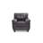 Moran Faux Leather Armchair-207826076