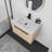 Bathroom Vanity With Sink (Oak)