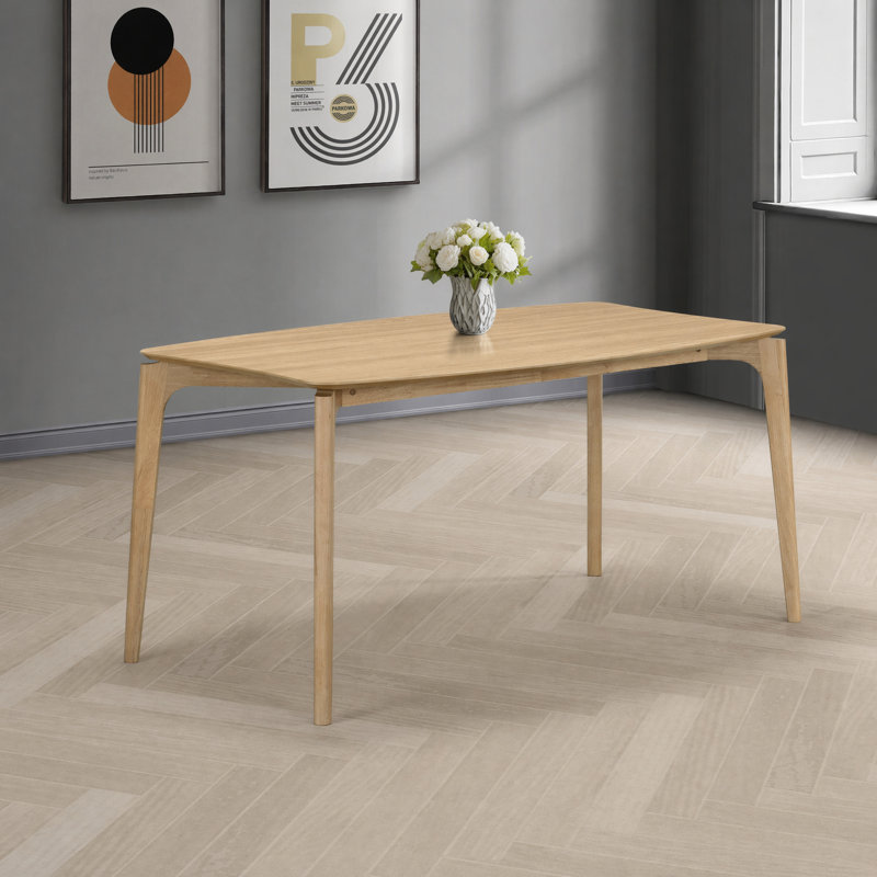 Rectangular Wood Dining Table, Oak